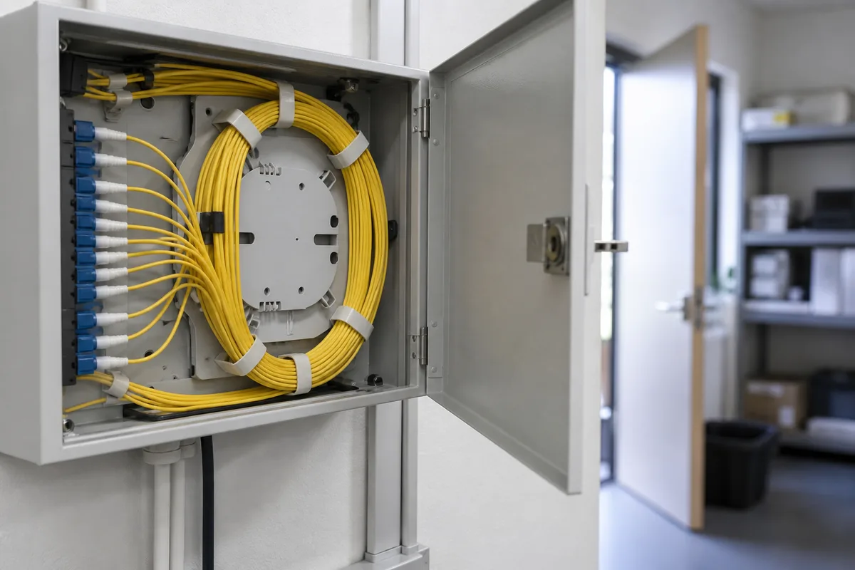 Fibre optique en entreprise : raccorder ses locaux